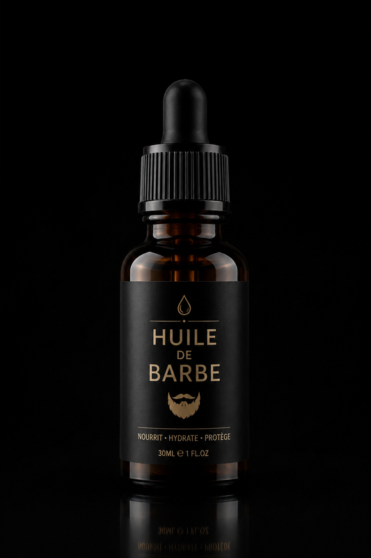 Noir Élixir™ — Huile de Barbe Premium