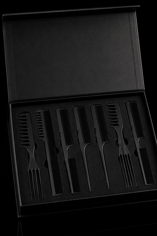 Black Edition™ — Kit de Peignes Premium 10 Pièces